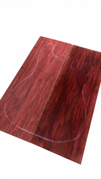 Top Red Heart AA, 2-tlg., 8 mm bookmatched